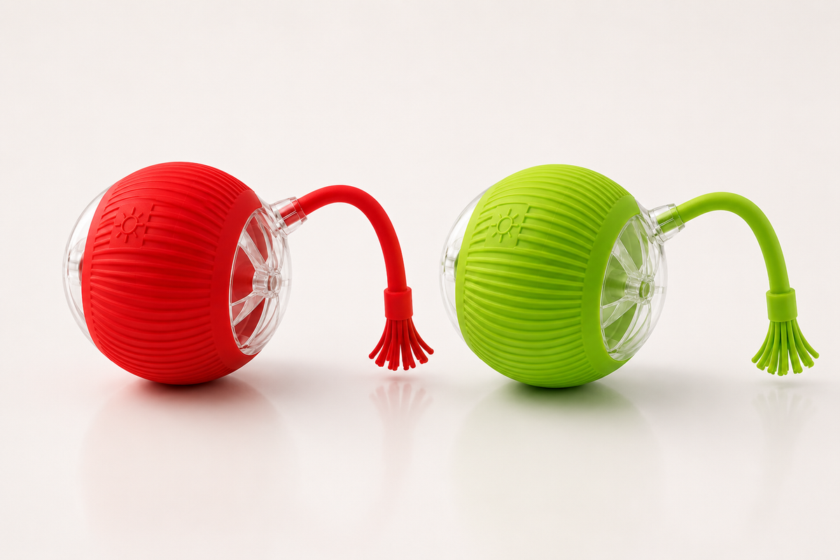 Red and Green Trail Ball