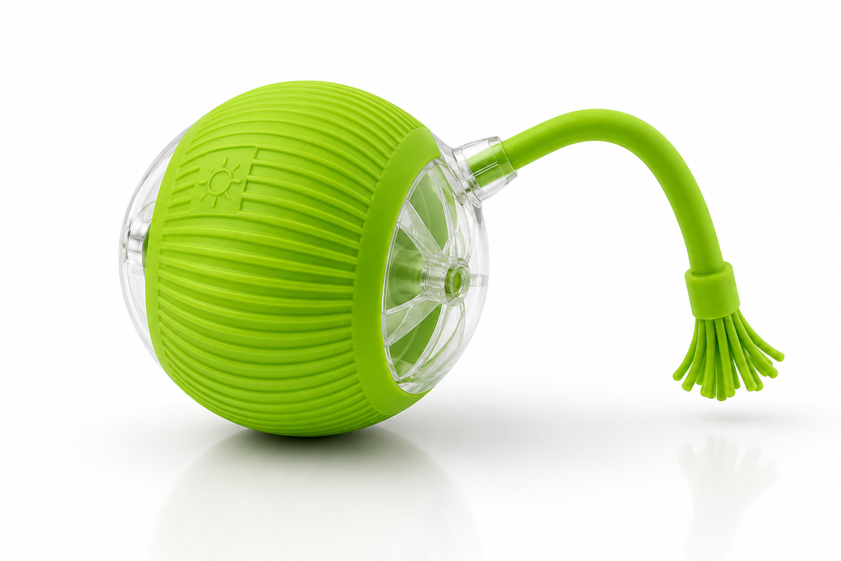 Interactive smart ball for cats and dogs | USB rechargeable with automatic movement